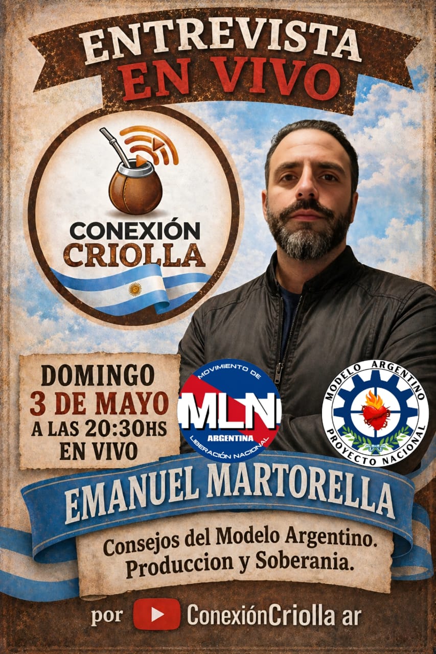 GRAN ENTREVISTA A EMANUEL MARTORELLA EN CONEXIÓN CRIOLLA